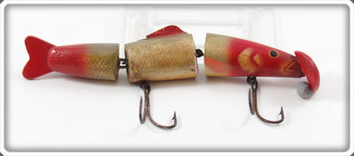 Vintage Haas Tackle Co Red Head Liv Minno Lure