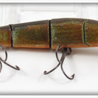 Vintage Haas Tackle Co Gold Finish Liv Minno Lure