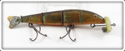 Vintage Haas Tackle Co Gold Finish Liv Minno Lure