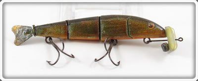 Vintage Haas Tackle Co Gold Finish Liv Minno Lure