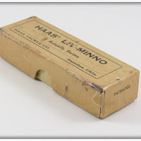 Haas Tackle Co Natural Finish Fly Rod Liv Minno In Box