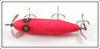 Arnold Tackle Corp Fluorescent Red Fireplug Wounded Minnow