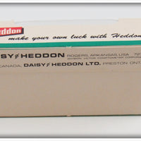 Heddon Solid Black Midget River Runt In Box 9010 B