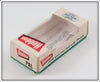 Heddon Solid Black Midget River Runt In Box 9010 B