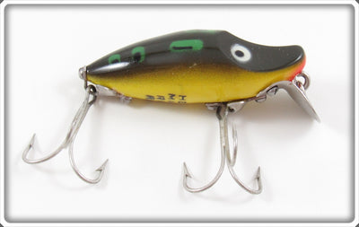 Vintage Heddon Bullfrog Midget River Runt Lure 9010 BF