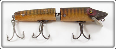 Vintage Heddon Natural Scale Giant Jointed Vamp Lure 7359R