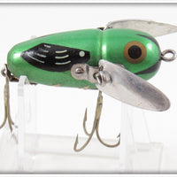 Vintage Heddon Glow Worm Crazy Crawler Lure 2120 GW