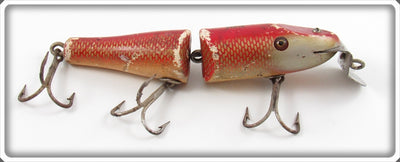 Vintage Creek Chub Goldfish Glass Eye Jointed Pikie 2606 Special Lure