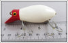 Creek Chub Red & White Dive Bomber Kreeker 6602