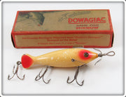 Vintage Heddon Red & White Spin Diver Lure In Box 3002