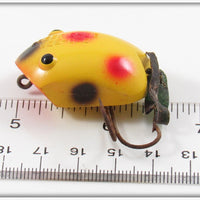 Creek Chub Yellow Spotted Plastic Wee Dee In Box 214
