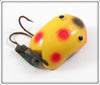 Creek Chub Yellow Spotted Plastic Wee Dee In Box 214