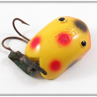 Creek Chub Yellow Spotted Plastic Wee Dee In Box 214