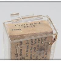Creek Chub Yellow Spotted Plastic Wee Dee In Box 214