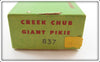 Creek Chub Yellow Flash Giant Jointed Pikie In Box 837