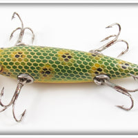 Pflueger Frog Scale Five Hook Neverfail Minnow