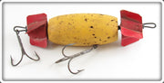 Vintage The Sinissippi Yellow & Red Rotary Head Lure