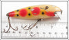 Pflueger White With Red & Yellow Spots O'Boy
