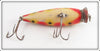 Pflueger White With Red & Yellow Spots O'Boy