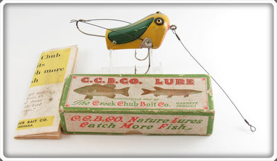 Vintage Creek Chub Bug Finish Wee Dee Lure In Box 4800