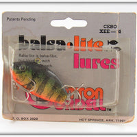 Vintage Cordell Cebo Balsa Lite Lure On Card 