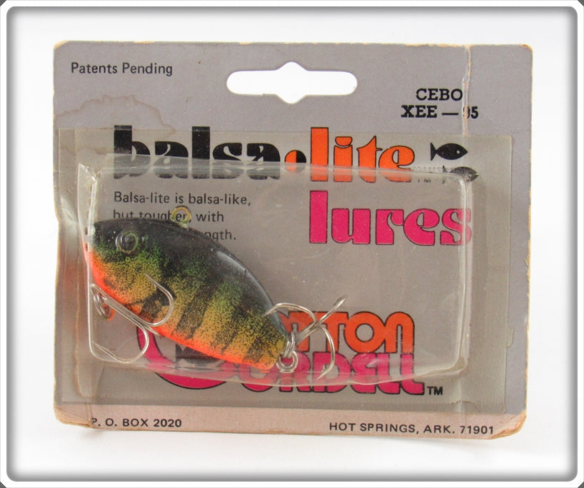 Vintage Cordell Cebo Balsa Lite Lure On Card 