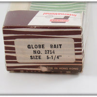 Pflueger Black Silver Lightning Bolt Musky Globe In Box