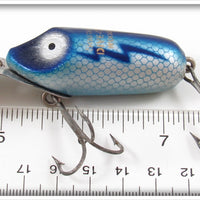 South Bend Blue Scale Finish Lightning Bolt Dive Oreno