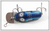 South Bend Blue Scale Finish Lightning Bolt Dive Oreno