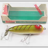 Vintage Heddon Perch Magnum Torpedo Lure In Box 362 L 