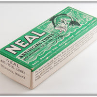 Neal Bait Mfg Red & Black Neal Spinner In Box
