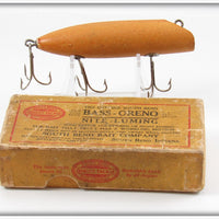 Vintage South Bend Luminous Bass Oreno Lure In Nite Luming Box 973 LUM