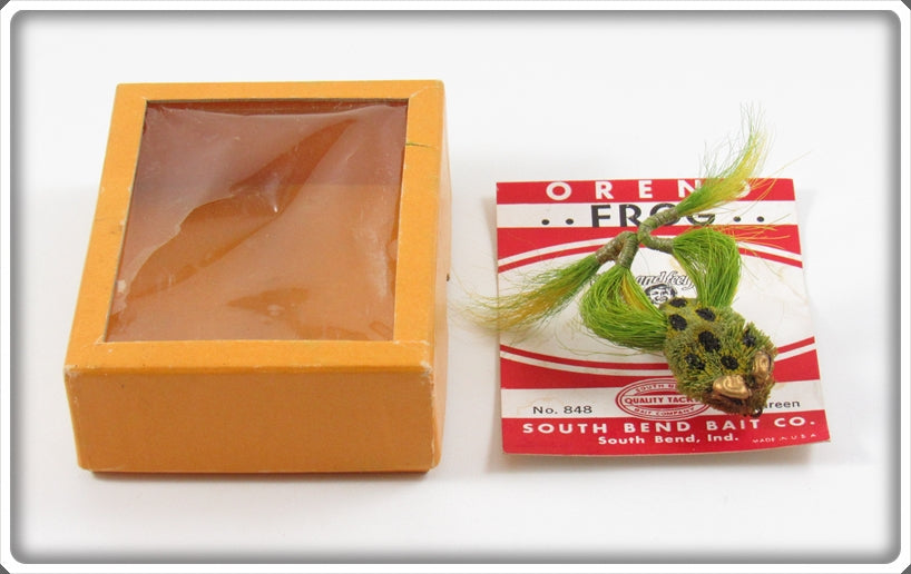 South Bend Green Oreno Frog In Box 848