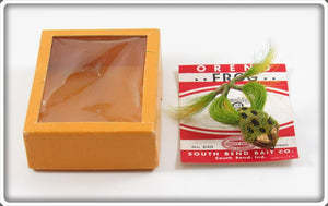 South Bend Green Oreno Frog In Box 848