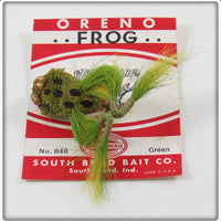 South Bend Green Oreno Frog In Box 848