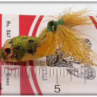 South Bend Green Oreno Frog In Box 847