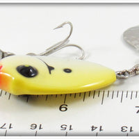 Heddon Yellow Pearl Punkin Spin In Box 382 YPR