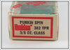 Heddon Yellow Pearl Punkin Spin In Box 382 YPR