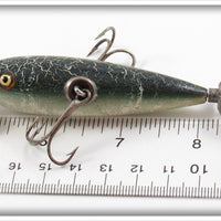 South Bend Green Crackleback Underwater Minnow