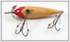 South Bend Red Head Surface Minnow With Bing Hooks