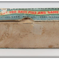 Staley Johnson Blue Green Sides Silver Scale Twin Minn In Box S-119