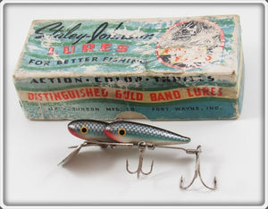 Staley Johnson Blue Green Sides Silver Scale Twin Minn In Box S-119