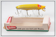 Heddon Yellow Shore Plastic Lip Vamp Spook Lure In Box 9750 XRY