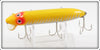 Heddon Yellow Shore Plastic Lip Vamp Spook In Box 9750 XRY