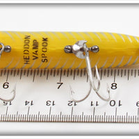 Heddon Yellow Shore Plastic Lip Vamp Spook In Box 9750 XRY