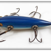 Dale Roberts Repainted Pflueger Blue Back Neverfail Minnow