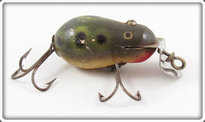 Vintage Creek Chub Frog Spot Tiny Tim 6419 Special Lure