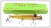 Vintage Creek Chub Gold Scale Giant Pikie Lure In Unmarked Box