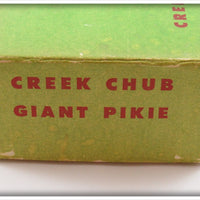 Creek Chub Gold Scale Giant Pikie In Unmarked Box