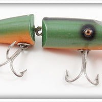 Vintage Creek Chub Non Gantron Fireplug Jointed Pikie 2632 Special